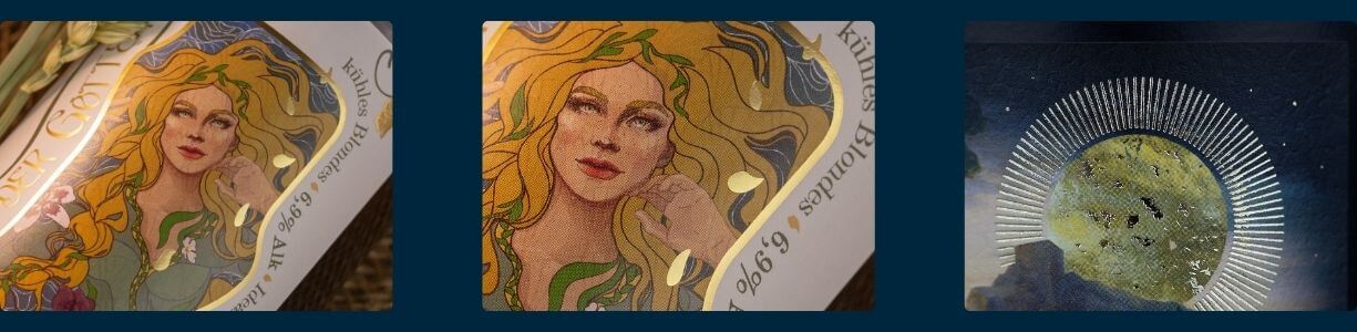 Etichetta-con-lamina-d-oro- strutturato