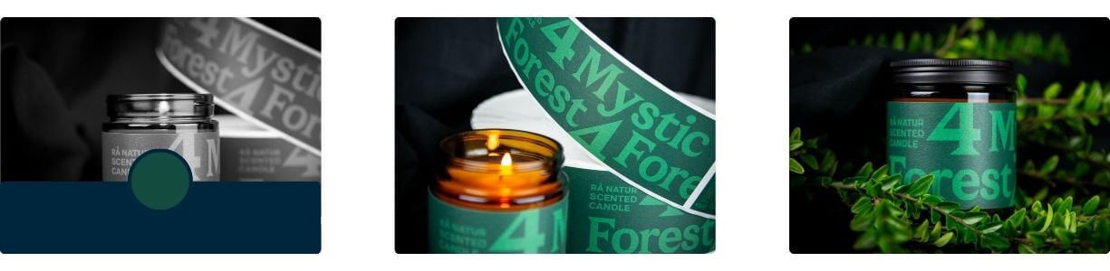 Hygge-kerstfeest-etiketten-in-scandinavische-stijl-Bosgroen