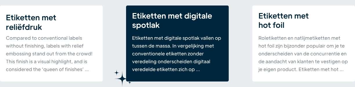Etiketten-met-digitale-spotlak-reliëfdruk-hot foil